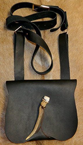 Hunter's leather pouch